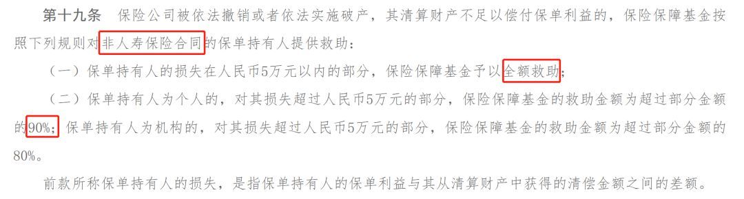 保险公司倒闭后的赔偿机制（保险公司破产了，我买的保险怎么办？只赔90%）(图1)