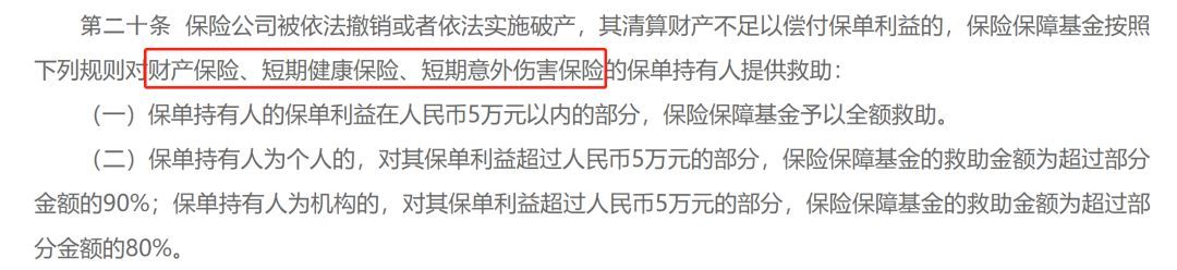 保险公司倒闭后的赔偿机制（保险公司破产了，我买的保险怎么办？只赔90%）(图4)