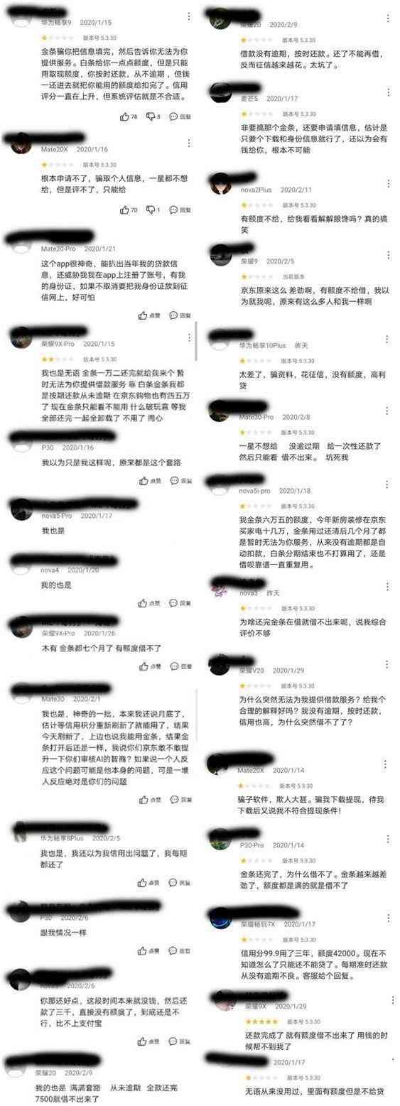 为什么金条有额度不让借（青财经｜观察：用户投诉京东金条 审批了额度却无法借款）(图2)