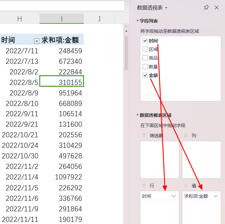 同比增速怎么计算（Excel数据透视表，计算环比和同比，你会么）(图4)