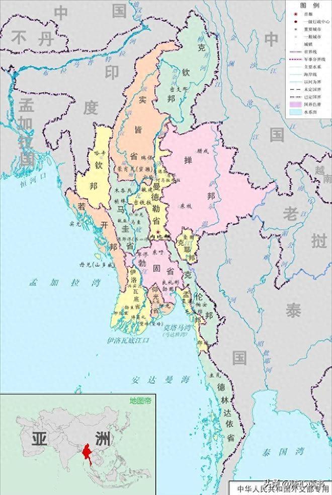 缅甸面积多少万平方公里（世界上最有可能分裂的国家————缅甸）(图1)