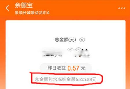 余额宝冻结资金怎么取出来（支付宝余额宝冻结资金怎么解开冻结 冻结的钱转出取出来方法）(图1)